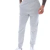 Pantalon de survêtement Visconti à revers gris chiné
