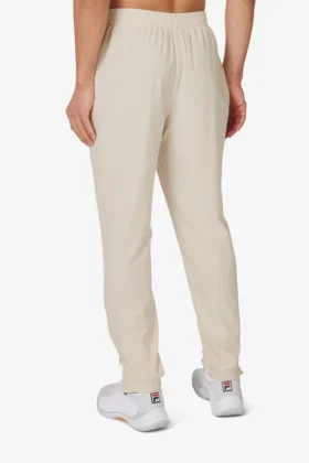 Pantalon de tennis tissé « Court » beige