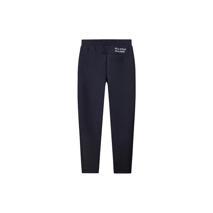 Pantalon droit décontracté Pantalon long en maille sportive isolant Bleu