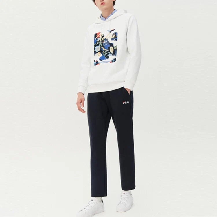 Pantalon droit décontracté Pantalon long en maille sportive isolant Bleu