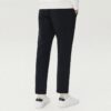 Pantalon droit décontracté Pantalon long en maille sportive isolant Bleu