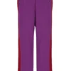Pantalon droit Ventisei violet