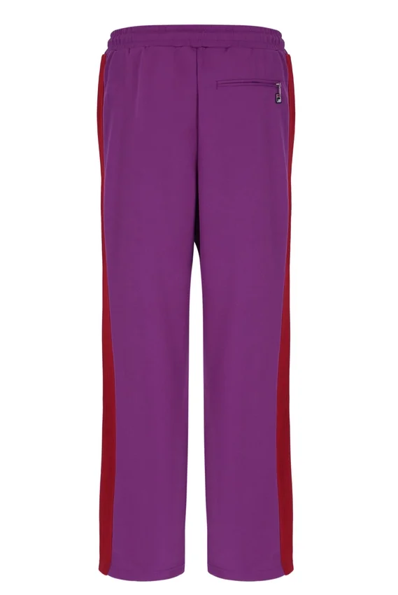 Pantalon droit Ventisei violet