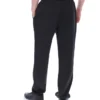 Pantalon Edward à chevrons noir