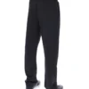 Pantalon Edward à chevrons noir