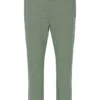 Pantalon Edward à motif chevrons couleur écume de mer