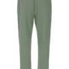 Pantalon Edward à motif chevrons couleur écume de mer