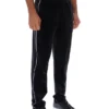 Pantalon en velours noir Wella à jambes droites
