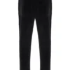 Pantalon en velours noir Wella à jambes droites