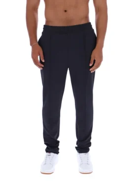 Pantalon slim Molveno à plis fins, couleur anthracite