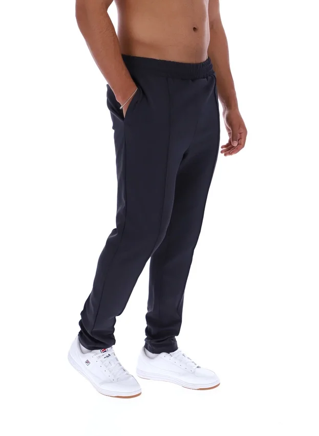 Pantalon slim Molveno à plis fins, couleur anthracite