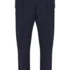 Pantalon slim Molveno à plis fins, couleur anthracite