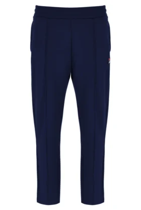 Pantalon slim à plis Molveno bleu marine Fila