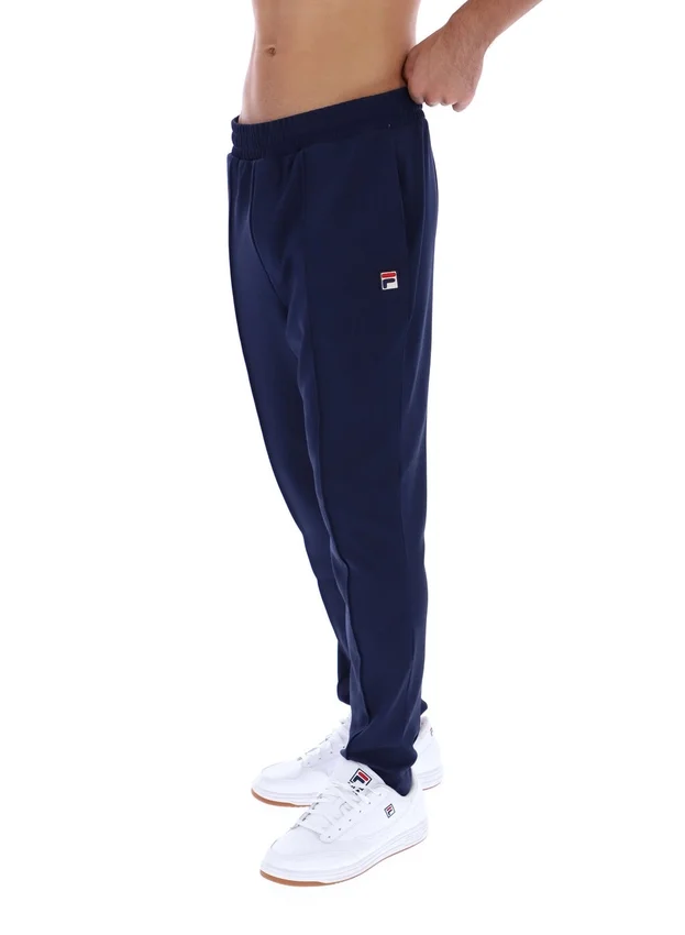 Pantalon slim à plis Molveno bleu marine Fila