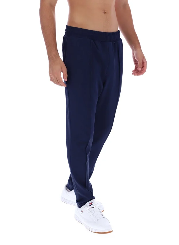 Pantalon slim à plis Molveno bleu marine Fila