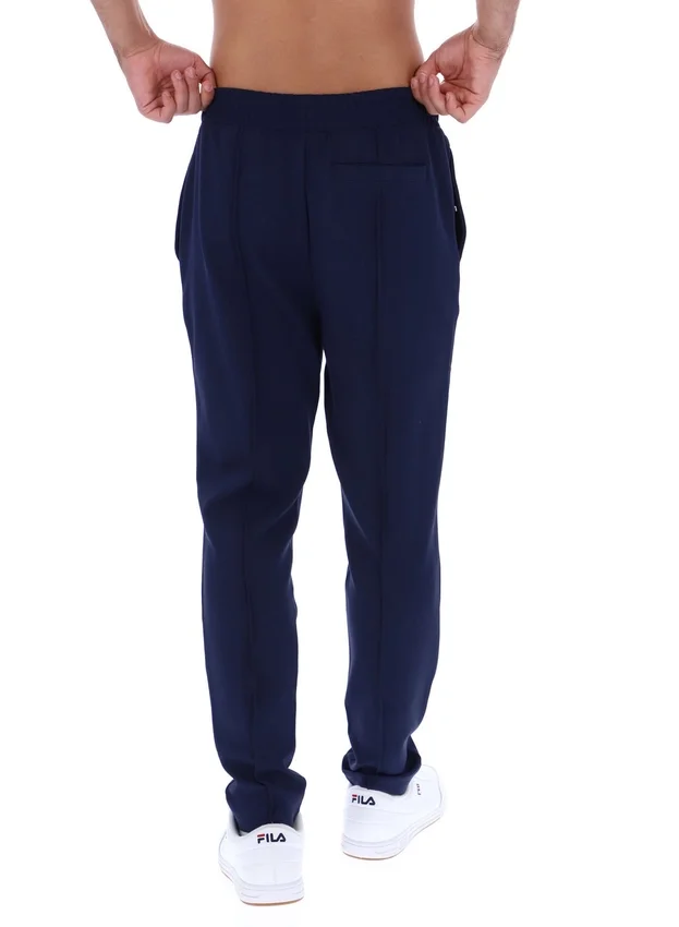 Pantalon slim à plis Molveno bleu marine Fila
