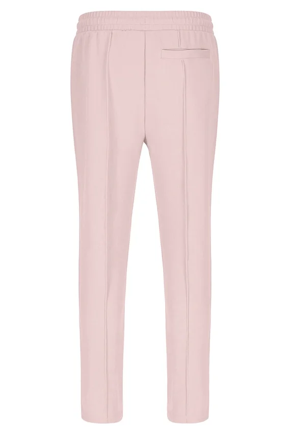 Pantalon slim à plis Molveno rose pâle