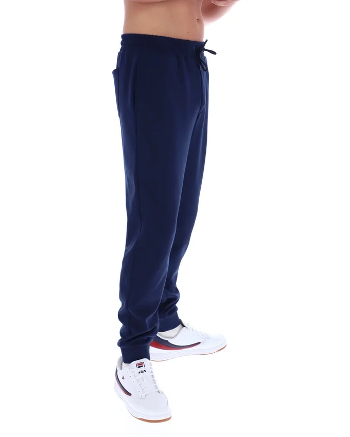 Pantalon uni Giulio bleu marine Fila