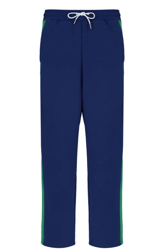 Pantalon Ventisei à coupe droite bleu marine