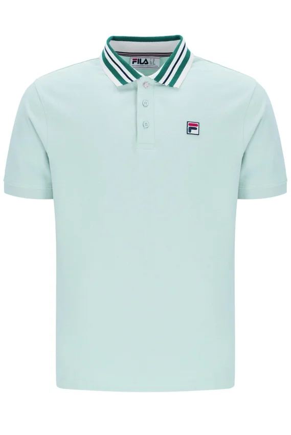 Polo basique Achille Heritage Tape « Surf Spray »
