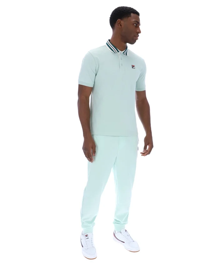 Polo basique Achille Heritage Tape « Surf Spray »