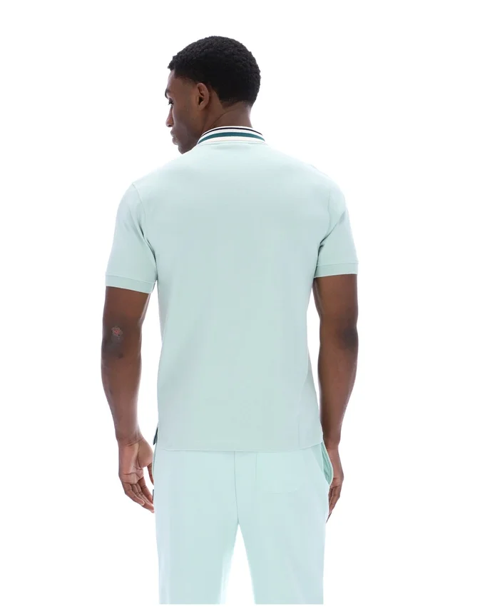 Polo basique Achille Heritage Tape « Surf Spray »