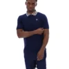 Polo basique Fila Achille Heritage Tape bleu marine