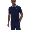 Polo basique Fila Achille Heritage Tape bleu marine