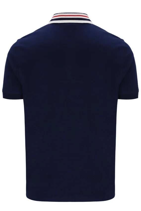 Polo basique Fila Achille Heritage Tape bleu marine