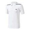 Polo de tennis avec logo Athletics « Blanc »