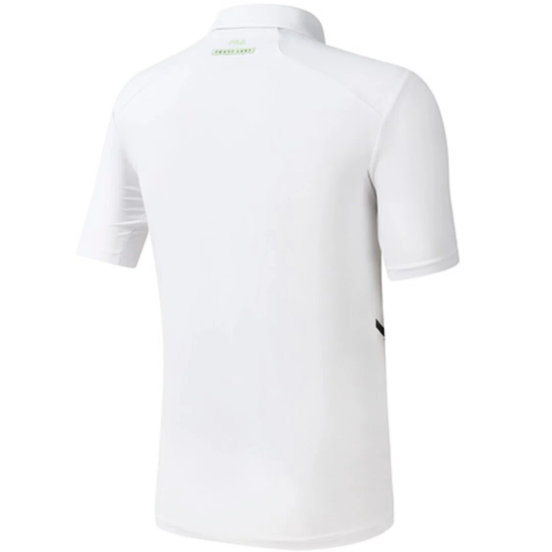 Polo de tennis avec logo Athletics « Blanc »