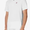 Polo de tennis blanc à manches courtes