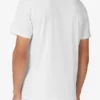 Polo de tennis blanc à manches courtes