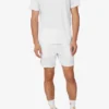 Polo de tennis blanc à manches courtes