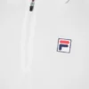 Polo de tennis blanc à manches courtes