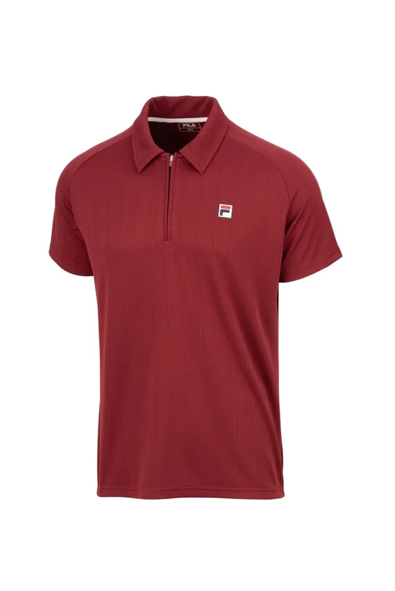 Polo de tennis Harry couleur Cabernet