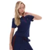 Polo emblématique ajusté Juno Fila Navy