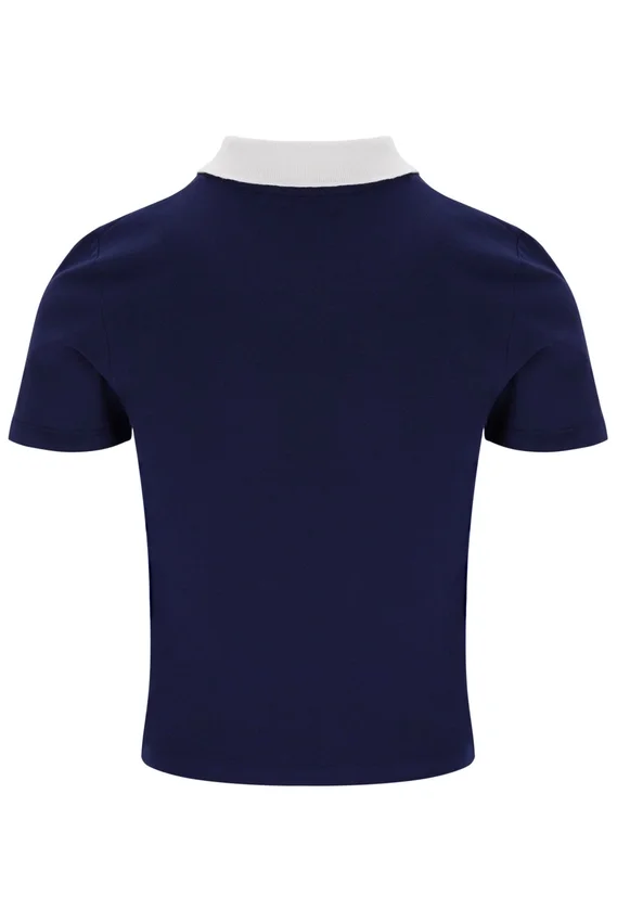 Polo emblématique ajusté Juno Fila Navy