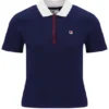 Polo emblématique ajusté Juno Fila Navy