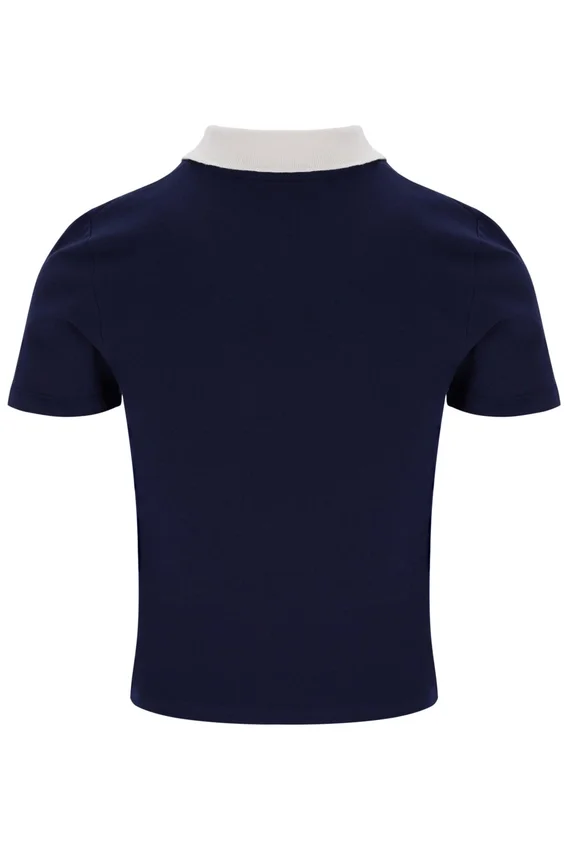 Polo emblématique ajusté Juno Fila Navy