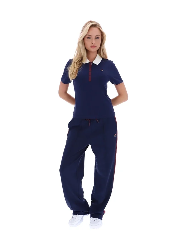 Polo emblématique ajusté Juno Fila Navy