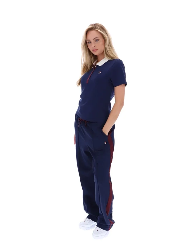 Polo emblématique ajusté Juno Fila Navy