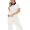 Polo emblématique ajusté Juno Gardenia