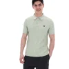 Polo en maille Barns couleur écume de mer