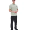 Polo en maille Barns couleur écume de mer