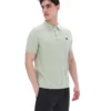 Polo en maille Barns couleur écume de mer