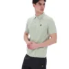 Polo en maille Barns couleur écume de mer