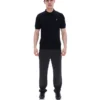 Polo en maille Barns noir