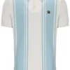 Polo en maille « Buddy Bowling Style » bleu sterling