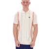 Polo en maille patchwork au crochet Giorgio de Tapioca